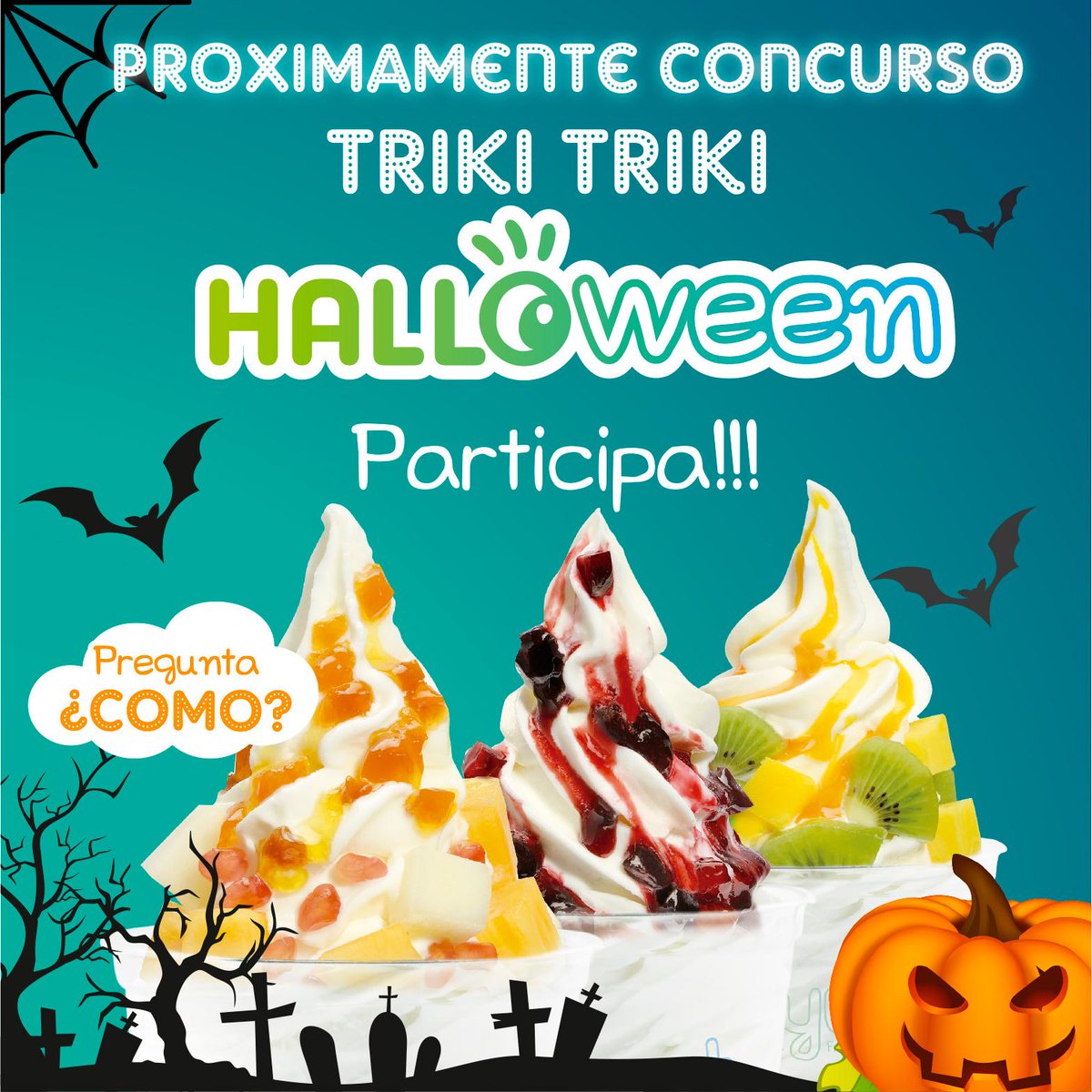 Goyurt_co's tweet photo. Pronto Podrás participar en nuestro CONCURSO TRIKI TRIKI HALLOWEEN #GROYURT http://t.co/nHuLrmX7zU