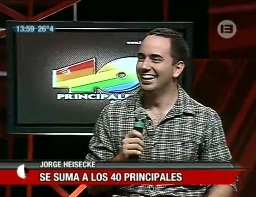 Estamos con <a href="/jorgeheisecke/">Jorge D. Heisecke</a> que se suma a los <a href="/los40Paraguay/">LOS40 Paraguay</a> ¡Todos los detalles, ahora en #Infiltrados!