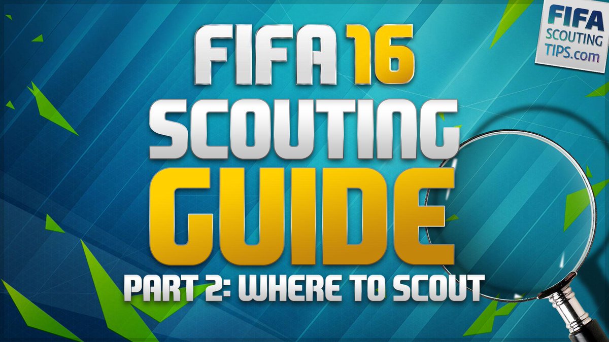 FIFAscouting's tweet photo. Where should you scout to find fast players? Find out in part 2 of my #FIFA16 #scoutingguide: http://t.co/o6Xd5OeaeL http://t.co/GGOCmttYMg