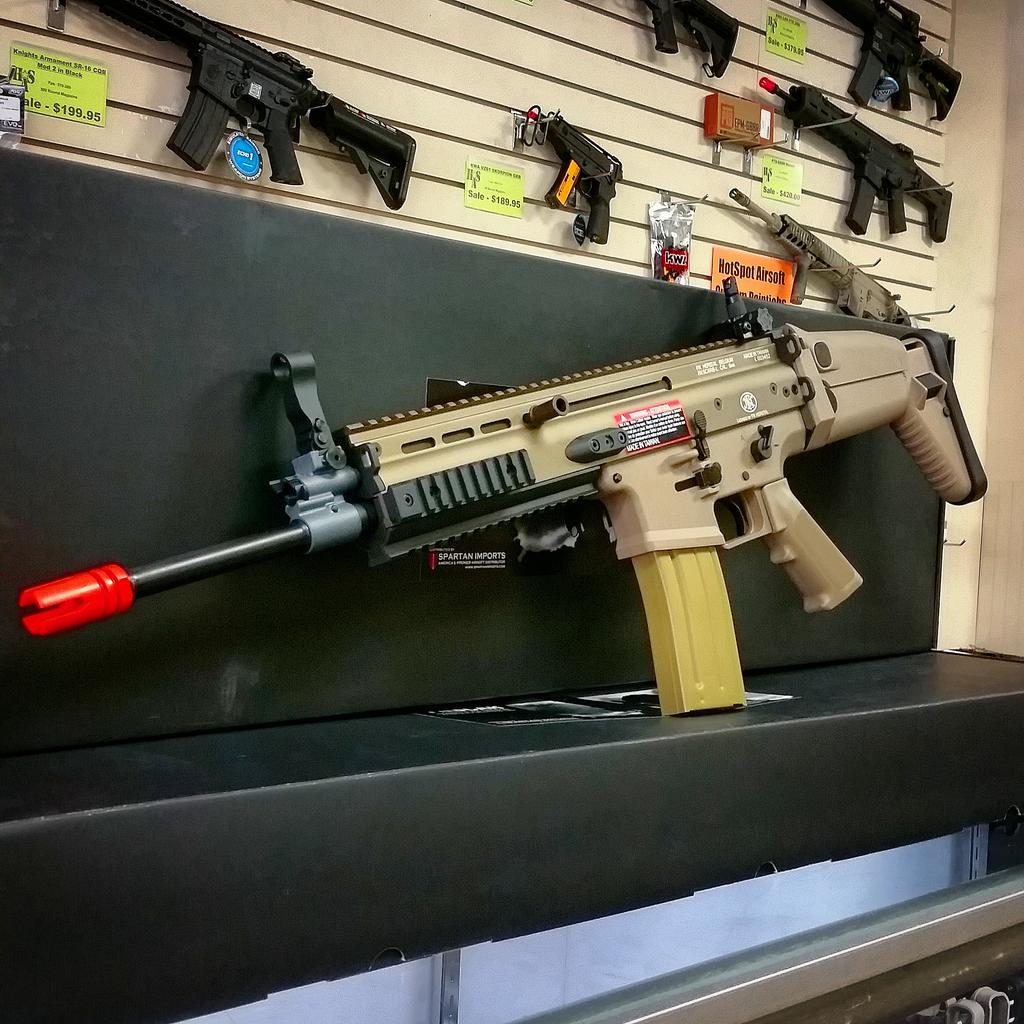 HotSpotAirsoft's tweet image. RESTOCK
We have restocked on the VFC MK16 Scar-L in Tan fully licensed by FN Herstal available now at HSA! #FUSANDY