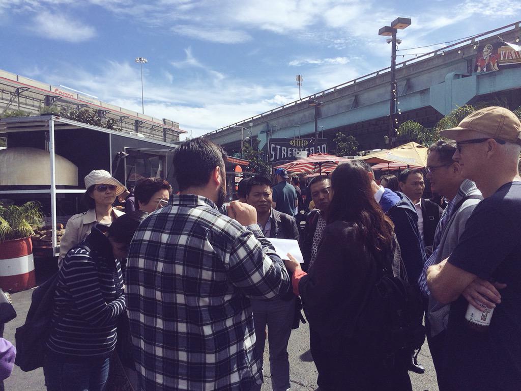 USFCAExecEd's tweet photo. Had an awesome lunch @SoMaStrEatFood and workshop w/ founder Carlos Muela and faculty @jonlittman! Thank you! #usfsvi http://t.co/xKZmO5iLkk