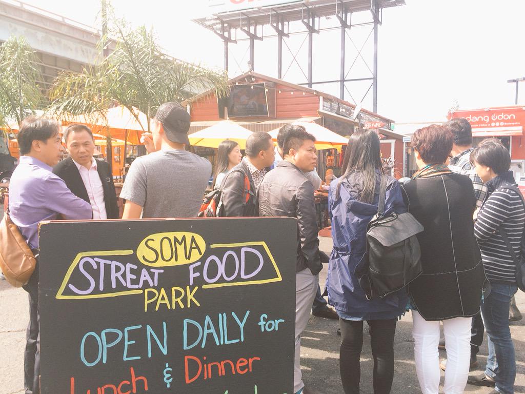 USFCAExecEd's tweet photo. Had an awesome lunch @SoMaStrEatFood and workshop w/ founder Carlos Muela and faculty @jonlittman! Thank you! #usfsvi http://t.co/xKZmO5iLkk