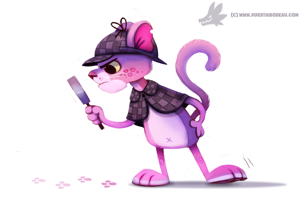 DeviantArt Fan Art on X: Daily Paint #1042. Pink Panther by  Cryptid-Creations #Movies #TV    / X