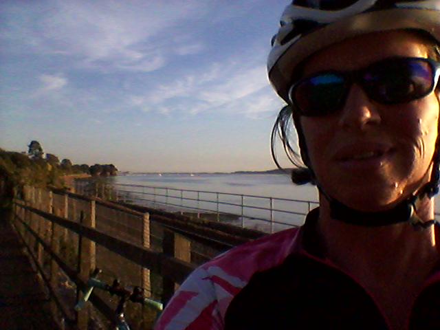 @cycleschemeltd @endura Lovely September evening commute #cycleselfie #exeestuarytrail