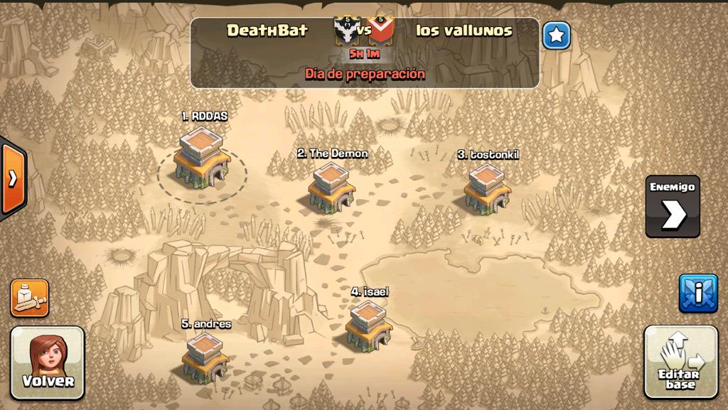 DEATHBAT_CoC's tweet photo. Un poco desigualada :/ http://t.co/IvRumY4cMv