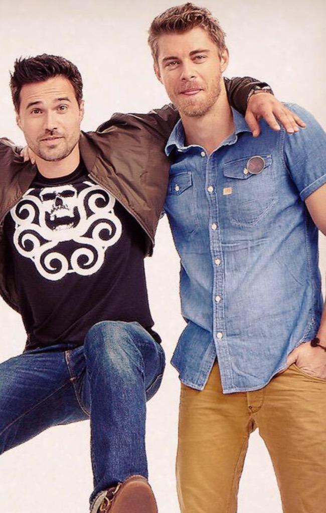 lildreamer86's tweet image. I legit can&apos;t tell the difference!! #GuyLove #AgentsofSHIELD #Sparkfire ⚡️🔥 😍😍