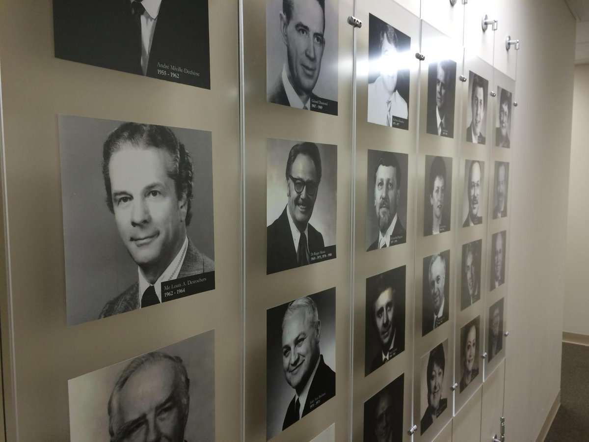 Louis A Desrochers a été président de l'ACFA de 1962 à 1964. Un géant de la francophonie pour certains #rcab