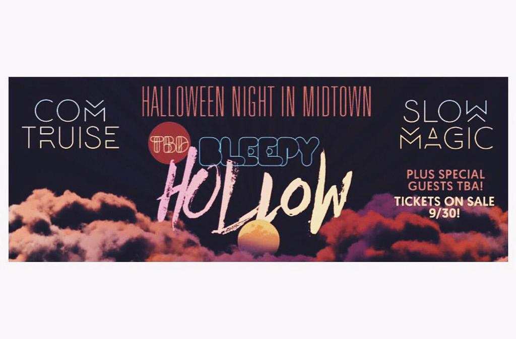 TBD PRESENTS- "Bleepy Hollow" a Halloween party like no other! I will be your official host!! Tickets on sell 9.30.15