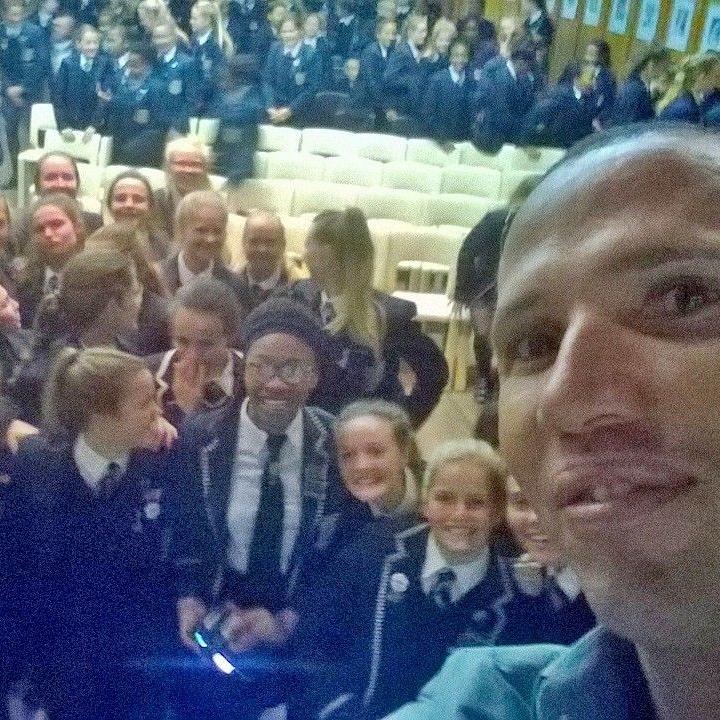 jeffcoetzee25's tweet photo. What an honour being guest speaks at #Rhenish GHS #Stellenbosch the oldest girls school in #SouthAfrica http://t.co/6aqgcisY3w