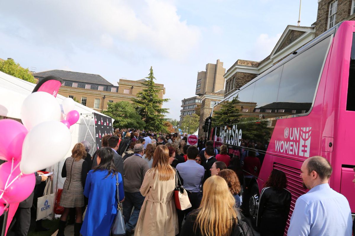 enyamayaro's tweet photo. Awesome pics, Day 1 of #HeForShe #GetFree Uni tour. Txs @uniofleicester for leading the way! http://t.co/t1qGZYuBVs