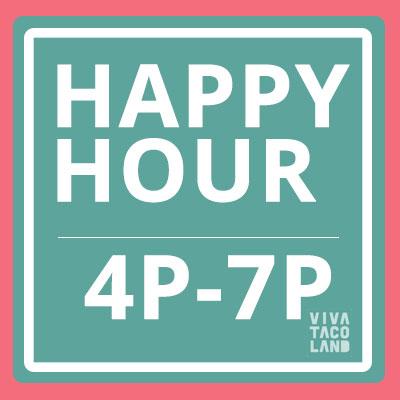 TODAY: Happy Hour from 4p-7p #TriviaNight starts @ 8p, winners get free tabs!!!!! At your one and only #VivaTacoland!