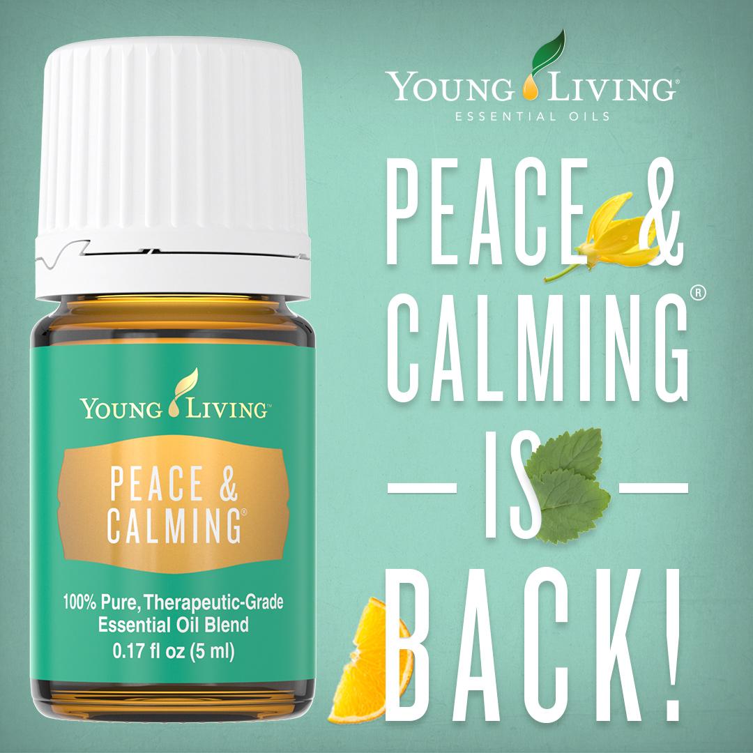 youngliving's tweet photo. Peace &amp; Calming is once again available for purchase while supplies last! Get yours now! http://t.co/p1nOsWwaCQ http://t.co/iF0DZnKJN7