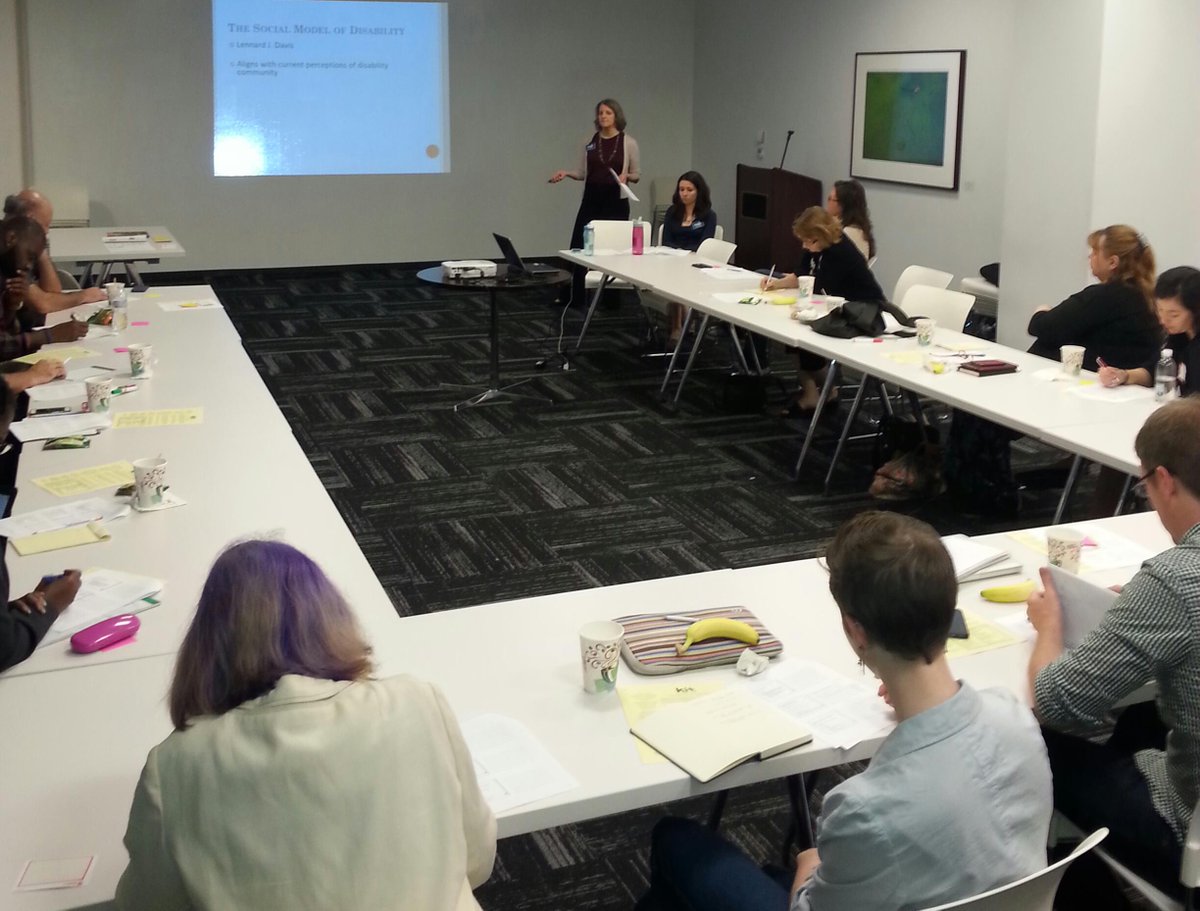 OWYP's tweet photo. #OWYP HQ thanks Diane Nutting &amp; @katiekeddell of @I_Stage for Access&amp;Inclusion Workshop for ArtsOrgs at @TheDCArts! http://t.co/BKcXSczhsf