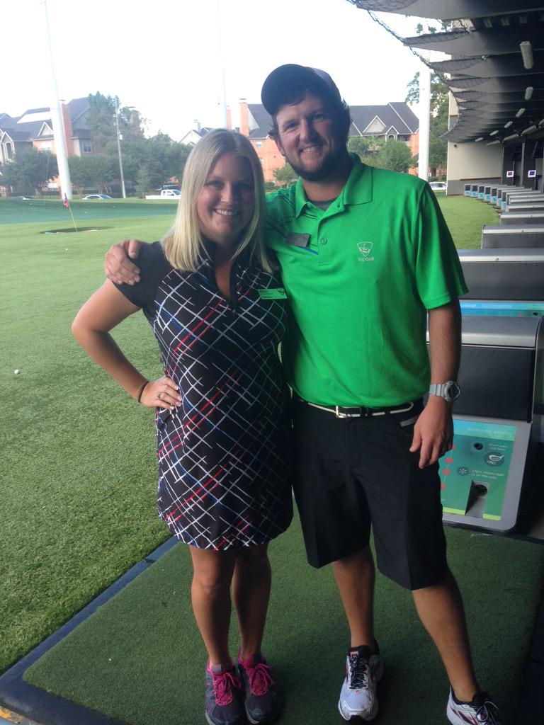 topgolfhouston's tweet photo. Meet #TopgolfSpring's new Lead Instructors, Jared and Ashley! RT this and come show us for a FREE 20 min lesson! http://t.co/PibOZeCCpd