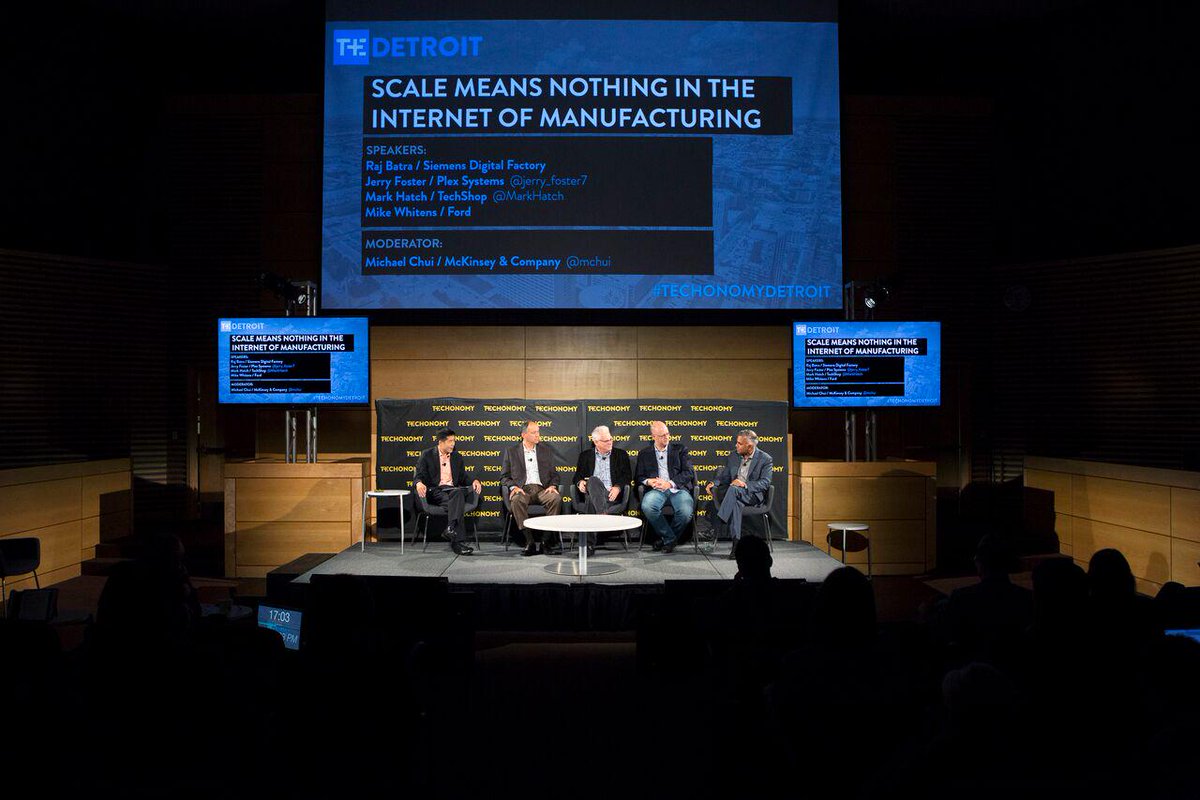 techonomy's tweet image. “This is not your grandfather’s industrial revolution,” says @MarkHatch #TechonomyDetroit '15 bit.ly/1iImrY1