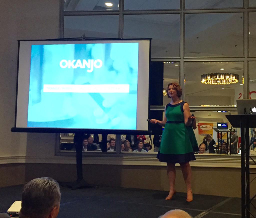 localmediarocks's tweet photo. Great rev stage presentation from @GetOkanjo today. E-commerce solution 4 media co's. Check them out!! #techexpo15 http://t.co/X7iZMaF0vm