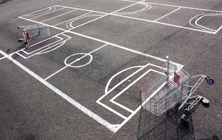 No nets? No problem. When there's a will, there's a way.
