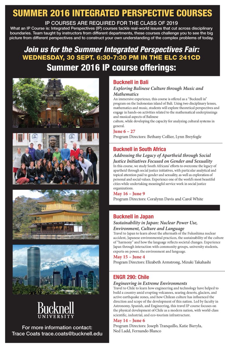 BucknellAbroad's tweet photo. Still need to fulfill your IP core requirement?  IP course fair: Wednesday, Sept. 30, 6:30 - 7:30 p.m. LC 241 CD http://t.co/NoKeA3d7AC