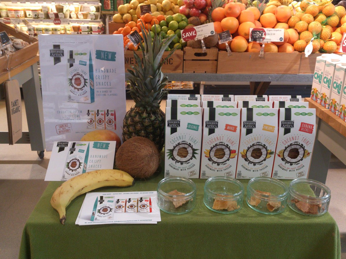 <a href="/shoresofafrica1/">Shores of Africa</a> #glutenfree flavoured Coconut thins sample demo <a href="/planetorganicuk/">Planet Organic</a>