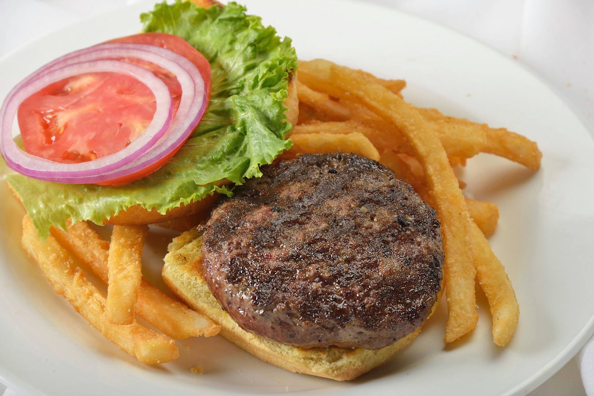 funky_pelican's tweet photo. Not in the mood for seafood? We have hamburgers and other delicious options! http://t.co/2cBlVBNKtm