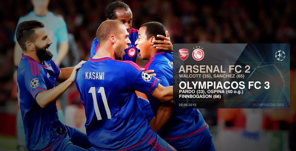 grinder2314's tweet photo. Historic night for @olympiacos_org 
#AFCOLY http://t.co/2s8iYe8VVf