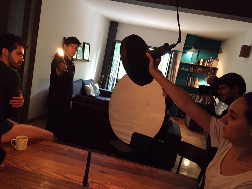 Listo el shooting para <a href="/Stless/">Saintless.mx</a> ! Increíbles las fotos @Ivarra Gracias <a href="/javoangulo/">Javier A.</a> son unos fregones!