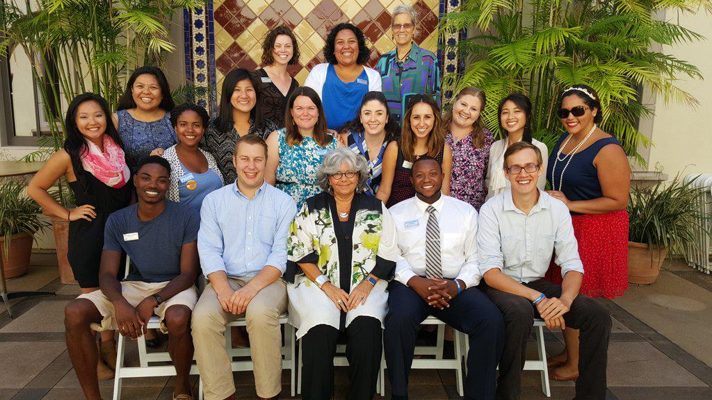usdsasc's tweet photo. First-year SASC GA cohort luncheon with USD's Vice President of Student Affairs, Carmen Vazquez! @usdsasc @usdsoles http://t.co/EqY7omLAhT