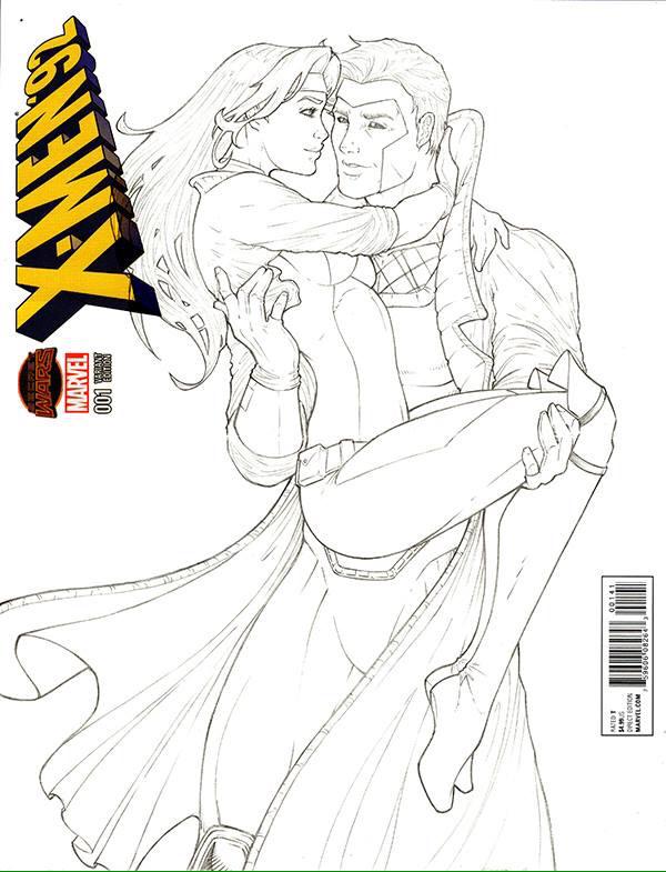 SorahSuhng's tweet photo. #gambit #rogue #pencils #wip #xmen #xmencouples #marvelcouples #marvel90s #MarvelComics #Marvel #sorahsuhng http://t.co/Tw4xKDQBc4
