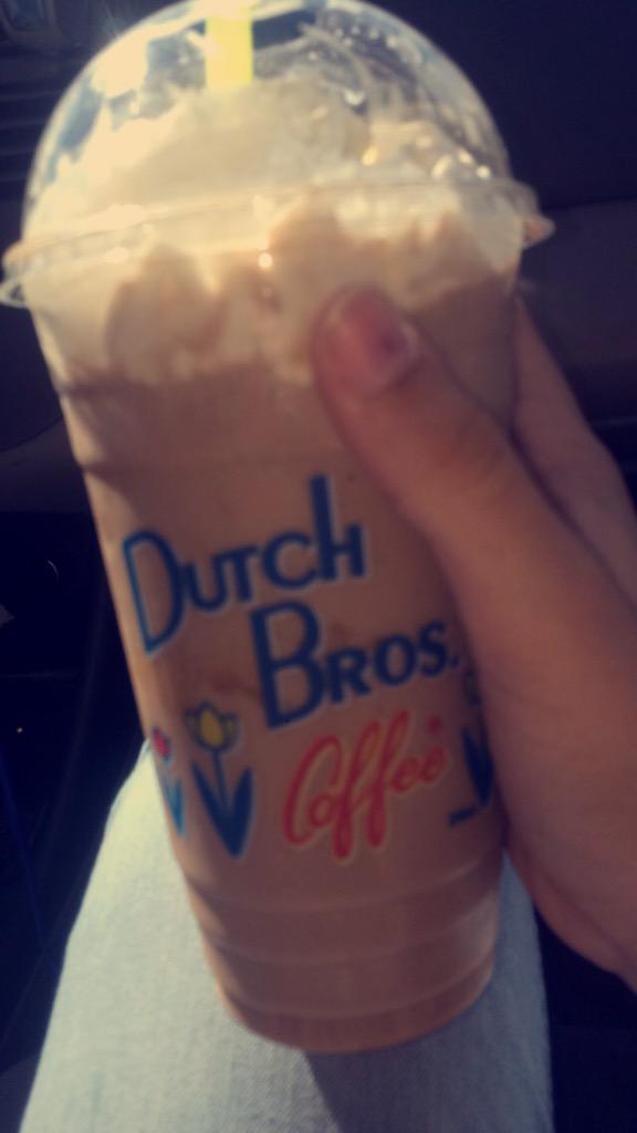 ChloeSandberg's tweet photo. true love 😍❤️ #carmelizer @DutchBrosLacey http://t.co/LGr6aama7W