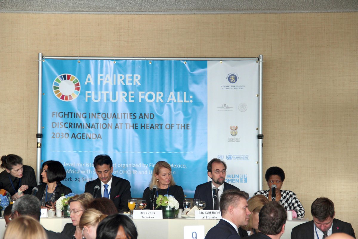 FinlandUN's tweet photo. Did you miss our event "A Fairer Future for All" today? You can see it now from http://t.co/Drs60tMxuJ #equality2030 http://t.co/GjRes708vt