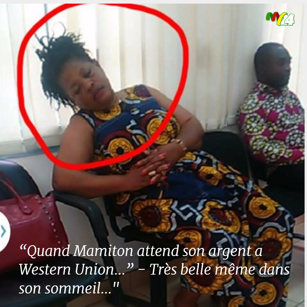 santeplusafriq's tweet photo. #Just4Fun - #Mamiton dans une agence de Transfert d'argent au #Cameroun http://t.co/nLcGZCEOIo