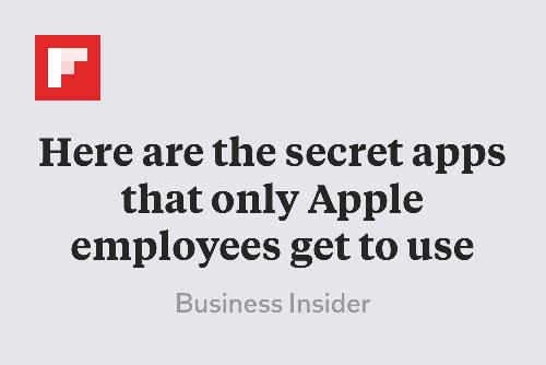 Digital Workplace van Apple: the apps only Apple employees get to use buff.ly/1YMdRs4 buff.ly/1YMdRs4