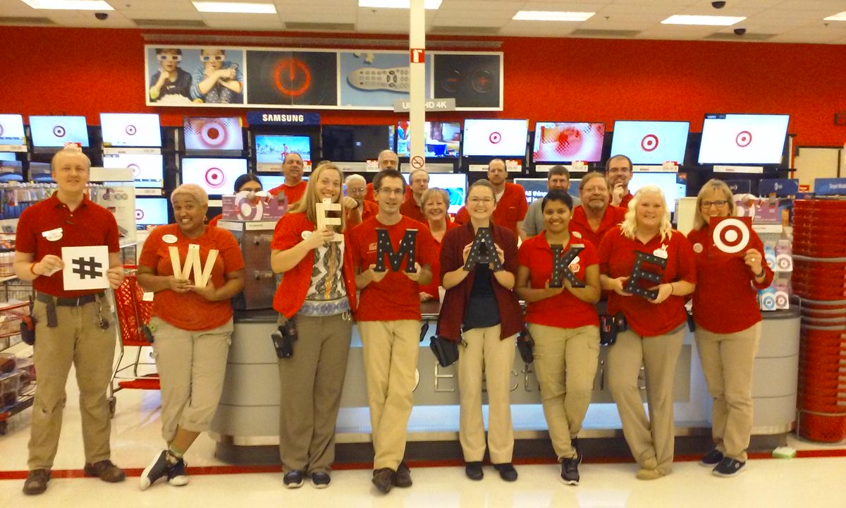 I appreciate everything this T-69 crew does to make our Tuesdays amazing! They make Target. #YouMakeTarget