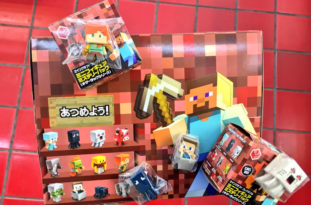 東京レジャーランド秋葉原店 Pa Twitter 景品情報 マインクラフトミニフィギュア ミステリーパック 全12種 入荷したよおおお ゝ ちゃんとした作りでグロかわいい マイクラ プライズ アキバ Http T Co Qpffi0ehtk