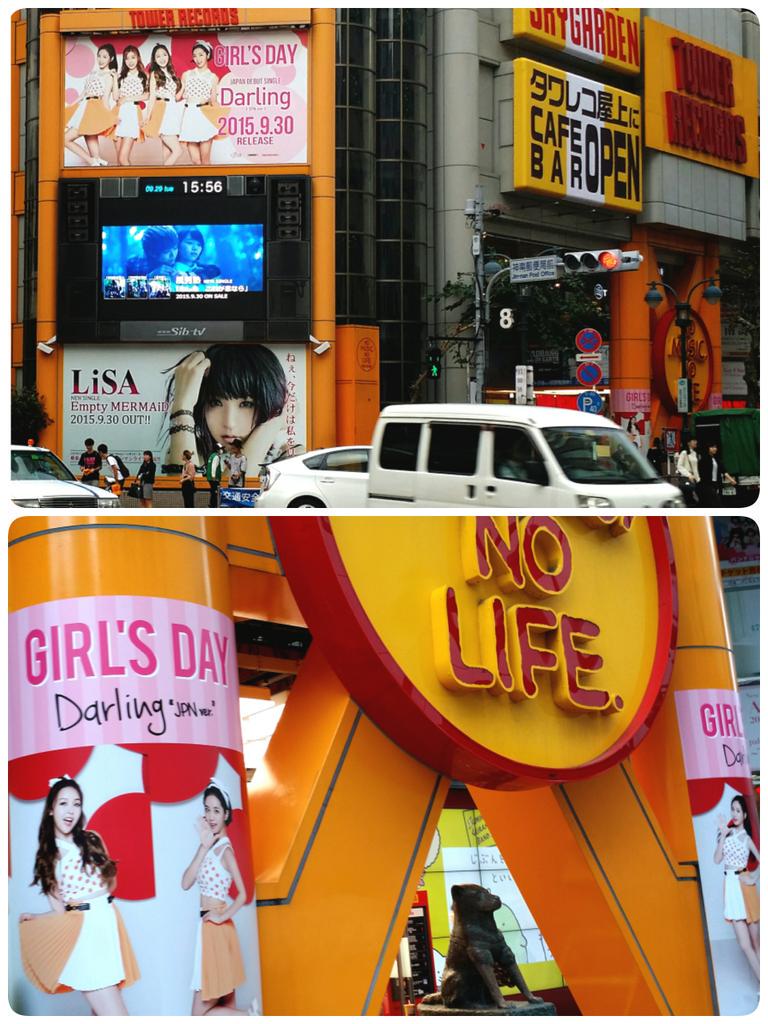 yokoyamachan's tweet photo. 【20150929】Tower Records Shibuya 
#GirlsDay #Darling #JPNver http://t.co/0doc5s9Xs4