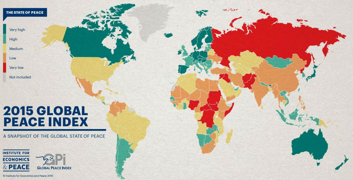 wef's tweet photo. Which is the most peaceful country in the world? http://t.co/H63174QVw7 #peace @GlobPeaceIndex http://t.co/Rt6kjPDfy0