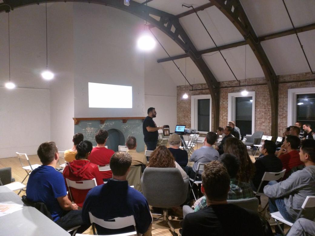 nodenow's tweet image. Had a blast at #html5mtl speaking about #vorlonjs and #javascript #debugging notman