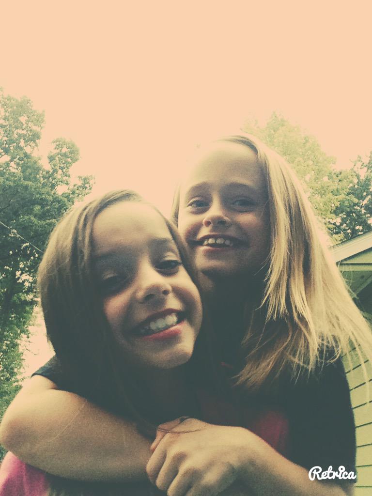 LucyAnnSmart1's tweet photo. Luv ya mads!! Never will I ever trade you and stop loving you as a friend! For ever and always! Lucy and Madi!💞💕 http://t.co/z1xZNSk7Om