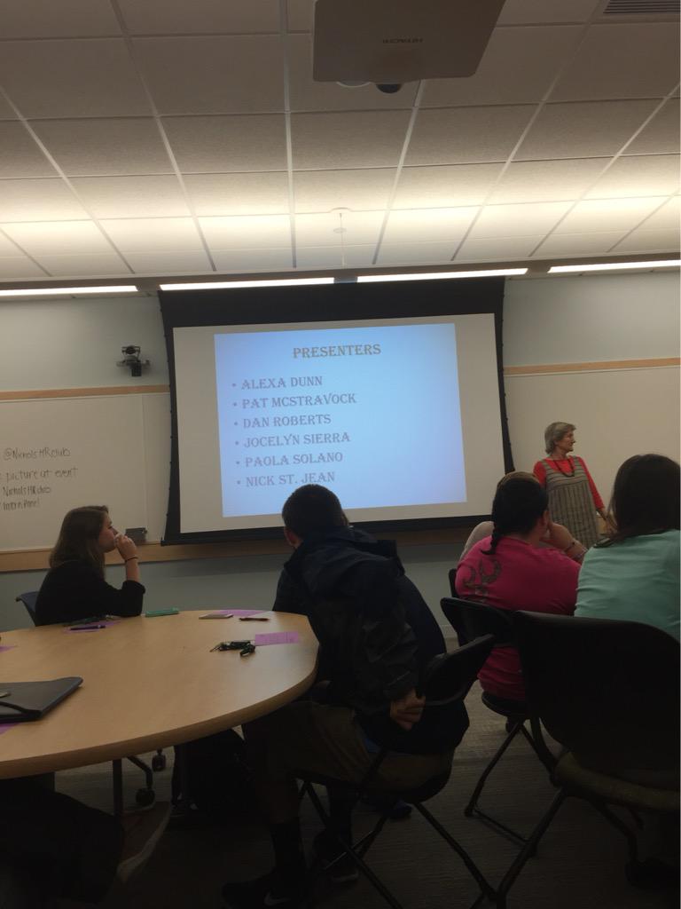 barden_me's tweet photo. #NicholsHRClub #InternPanel http://t.co/67EaDsuwL7