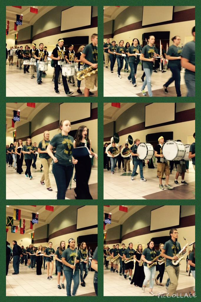 GBPreble's tweet photo. 💚💛 @PrebleBands @PHSSweeney http://t.co/Pxe6geg5YE