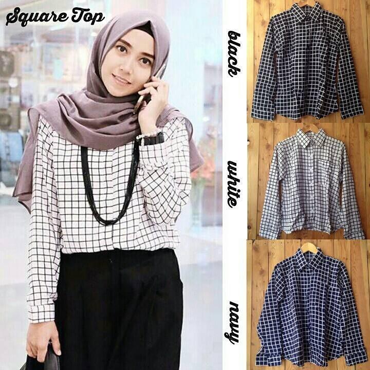 Inkhijab's tweet photo. Square blouse warna baru
95k
Mat : katun rayon
Detail : Pjg 60cm 
Kancing hidup 
Ld 98-100 
All size fit L http://t.co/YU2GedCzew