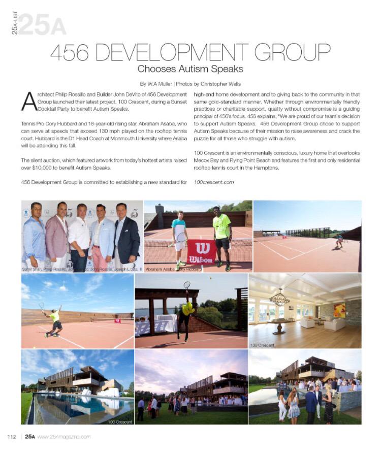 jlicata's tweet photo. @Newsday @longislandpulse @25AMagazine covering 100crescent, Water Mill, NY  @456DEVGROUP #rooftoptennis. http://t.co/XEHW1PEge4