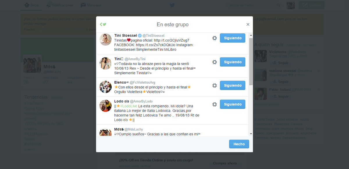 KndTiniLodo's tweet photo. @MdsLuchy Gracias por agregarme lloroo TE AMO💖💖 #Luchista para siempre!! http://t.co/RMVUXeGCEQ