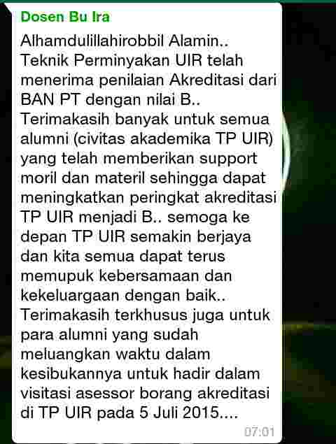 HMTP_UIR's tweet photo. Alhamdulillah 😊 @sm_uir @SPESCUIR http://t.co/mETAGNjpji