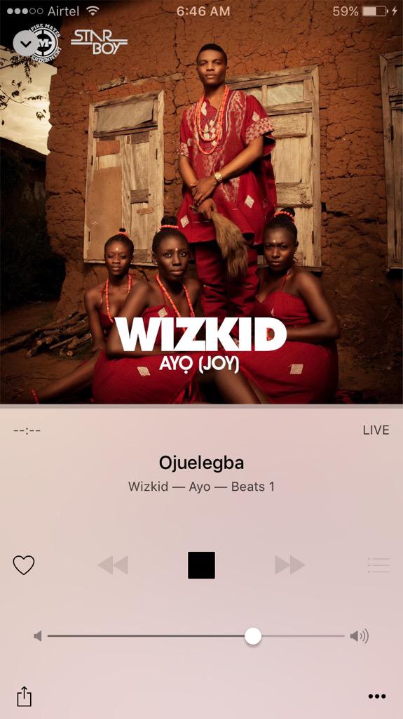DisIsMANU_31's tweet photo. When @wizkidayo is all over apple radio in over 100 countries😘 http://t.co/e9iwr1qoZq