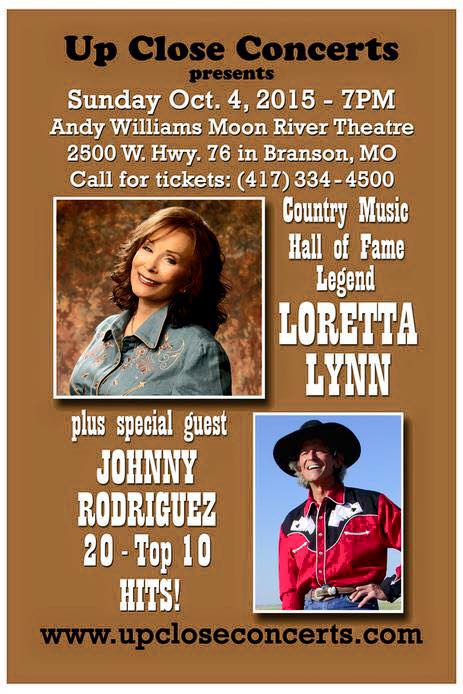 evancolemusic1's tweet photo. So awesome! My friend @AubryRMusic will be performing w her dad, Johnny Rodriguez &amp; Loretta Lynn on Sun. in Branson! http://t.co/RYvExDwz6W