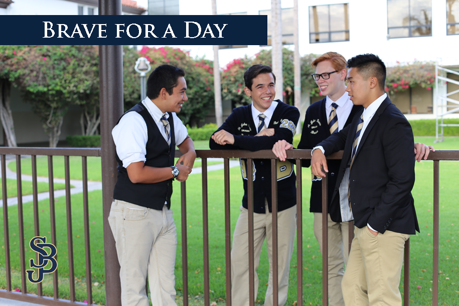 StJohnBoscoHS's tweet photo. 7th/8th grade students are encouraged to become a #BraveForADay shadow a current SJB student. http://t.co/e3Euzp0wIl http://t.co/ayiTzjLTcN