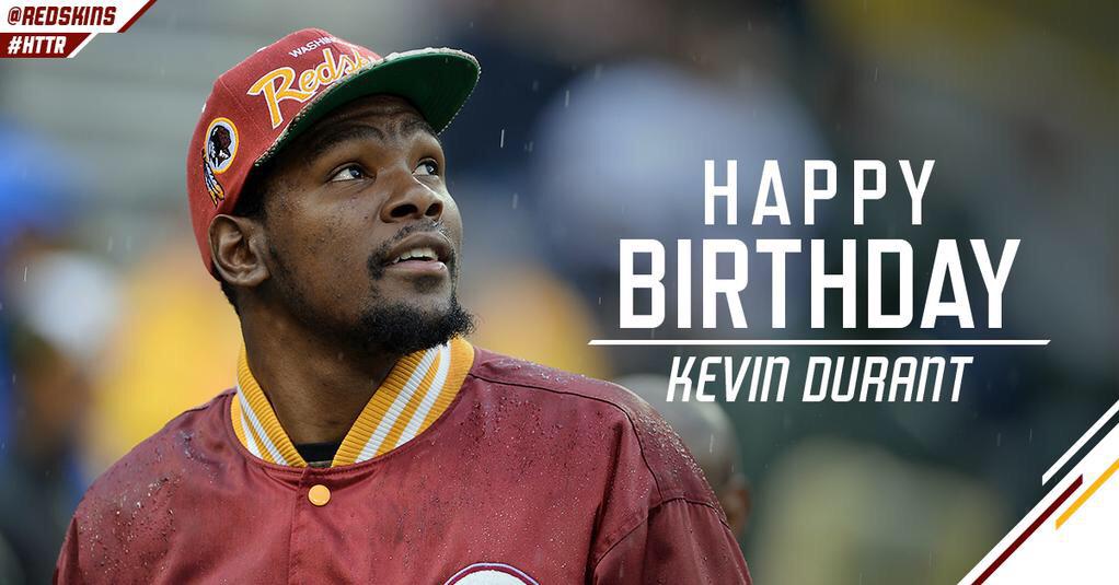 Of all the Happy Birthday post for Kevin Durant, this is our favorite. showing hometown   love. 