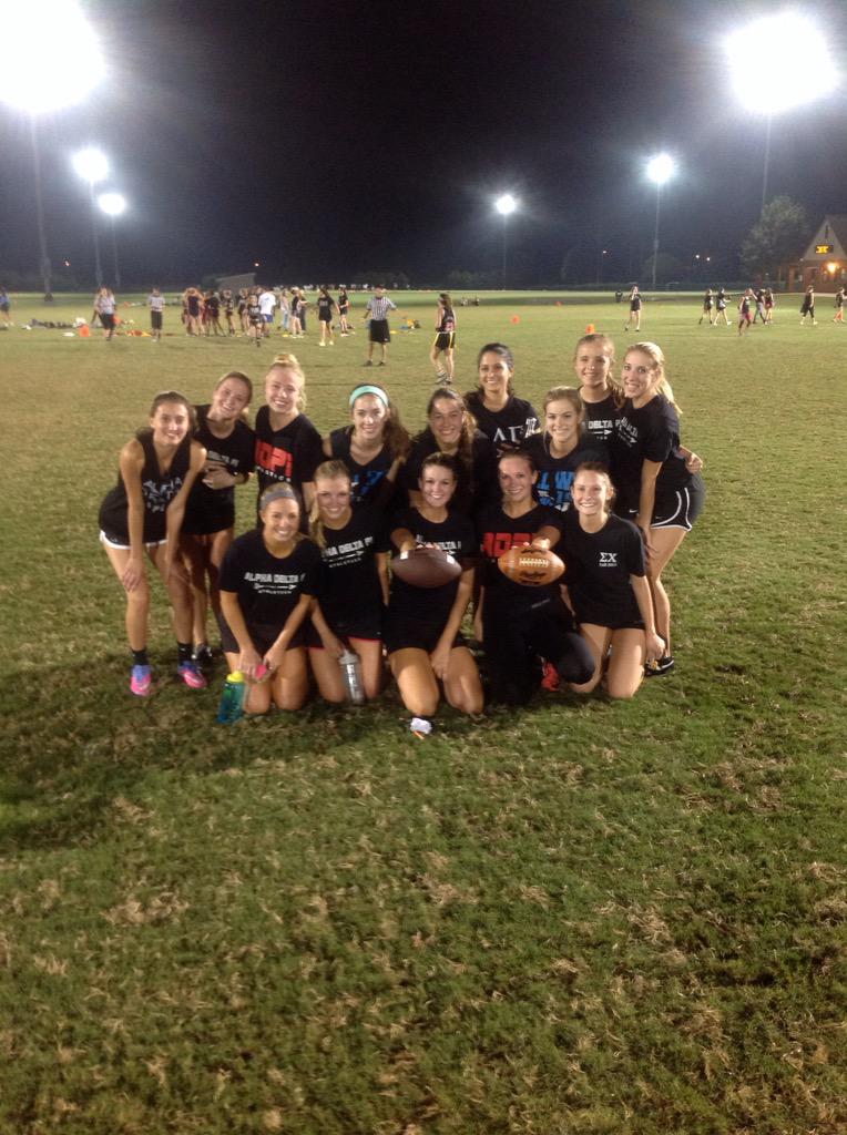 A great win for <a href="/ADPI_FSU/">Alpha Delta Pi</a>! Lead by their defense that had 4 interceptions