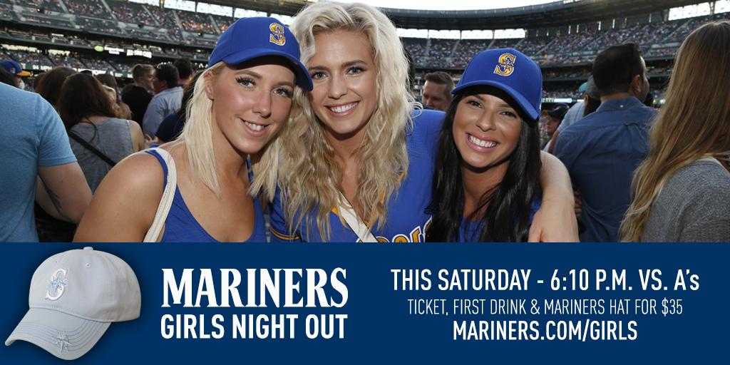 Seattle Mariners on Twitter "Girls Night Out is this Saturday. Get a